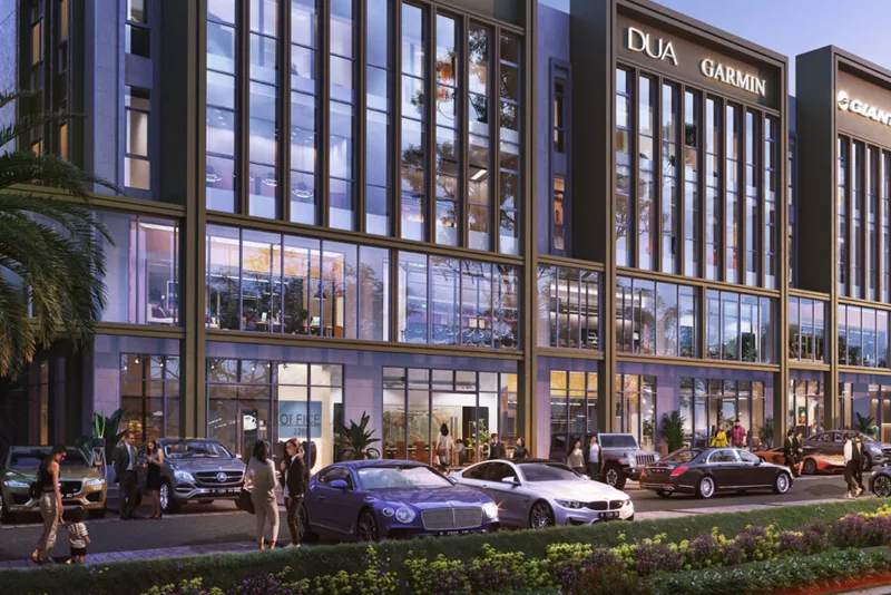 Devant — Ground Floor Tenant Zone, F&B & Retail Concept (Artist Impression)