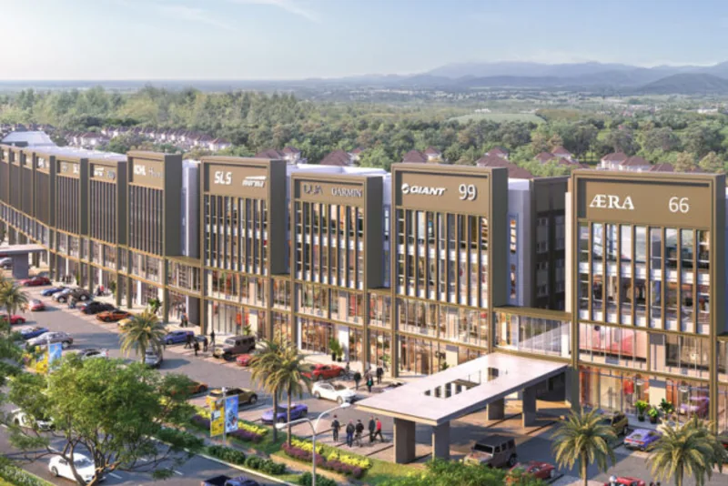 Devant — Close-up Fasad Ground Floor, Retail Frontage (Artist Impression)