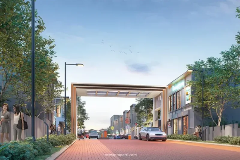 North Square District — Street Level Entrance Boulevard, Pedestrian Friendly