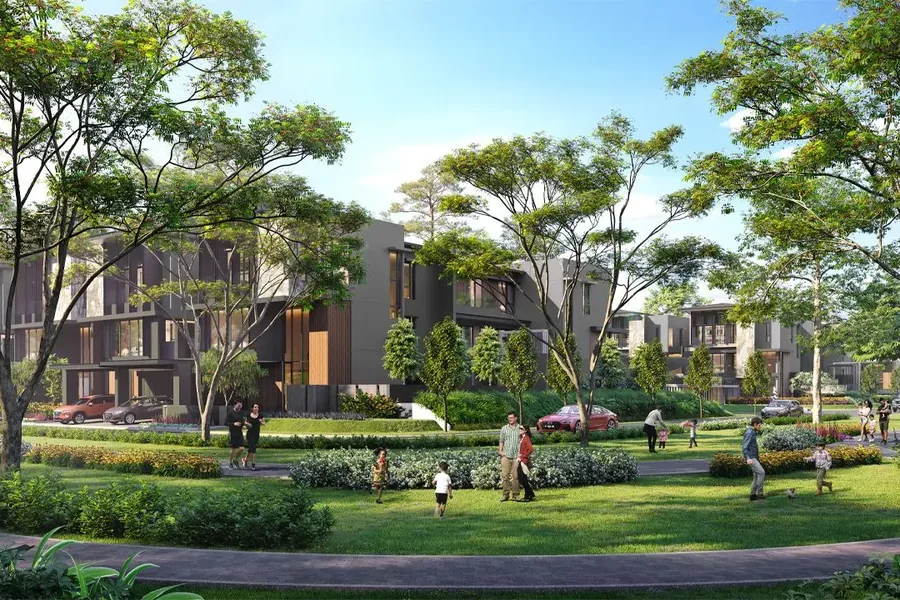 Richmond — Garden View, Taman Hijau Lingkungan Cluster