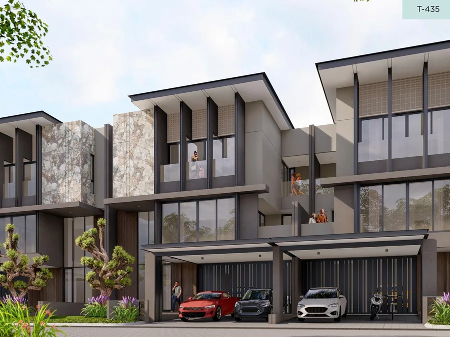 Richmond Tipe 12 — Eksterior Render T-435, Kavling 12×20