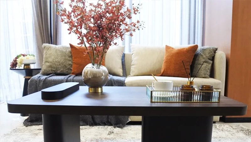 Vermont — Ruang Tamu Sofa & Coffee Table (Ideas & Inspiration | Show Unit)